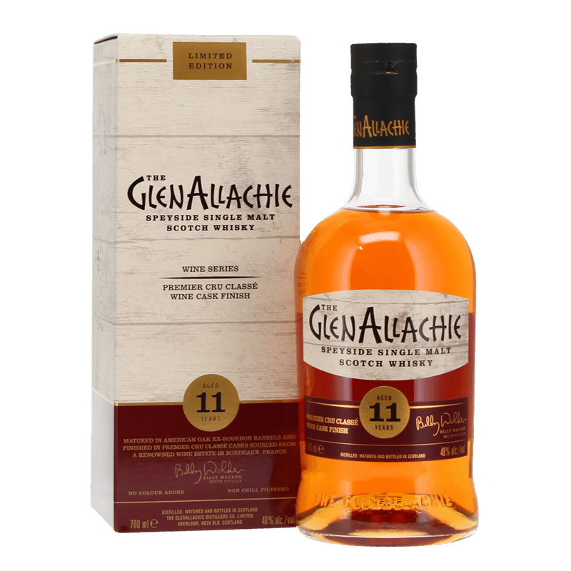 GlenAllachie 11 Years Premier Cru Classé Wine Cask Finish [700ML]