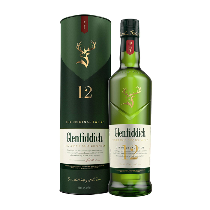 Glenfiddich 12 Years Speyside Single Malt [700ML]