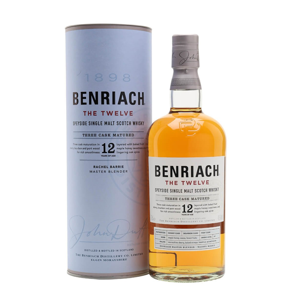 Benriach Original 12 Years Speyside Single Malt [700ML]