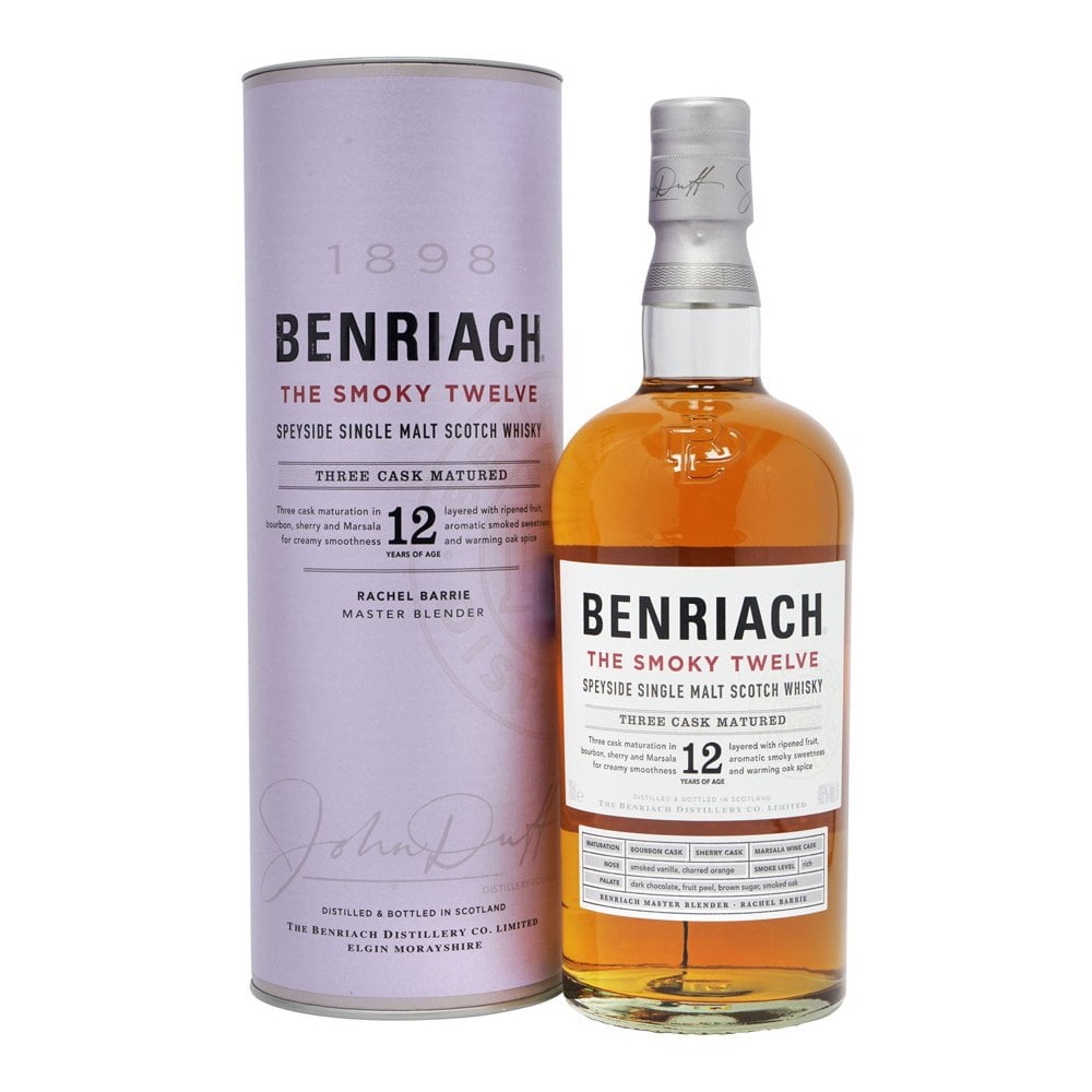 Benriach Smoky 12 Years Speyside Single Malt [700ML]