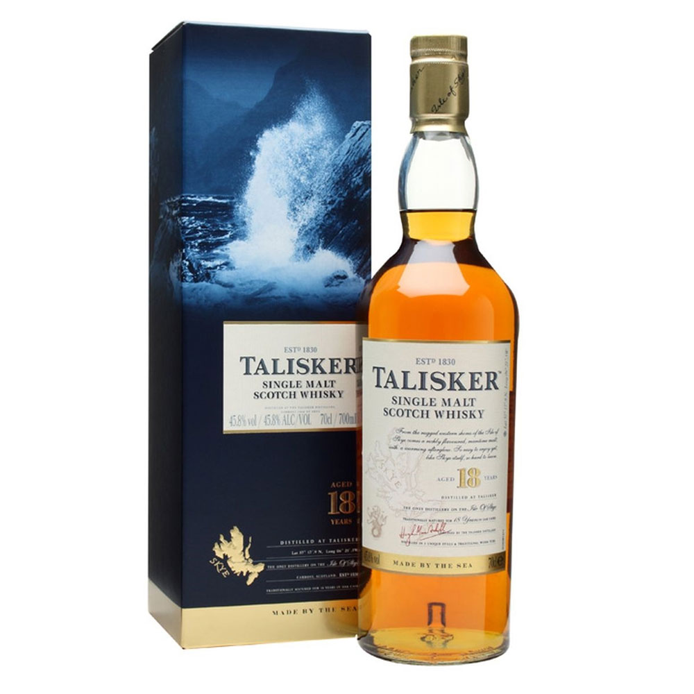 Talisker 18 Years Island Single Malt Scotch [700ML]