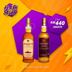 Flash Sale – Amrut Fusion & Single Malt [700ML]