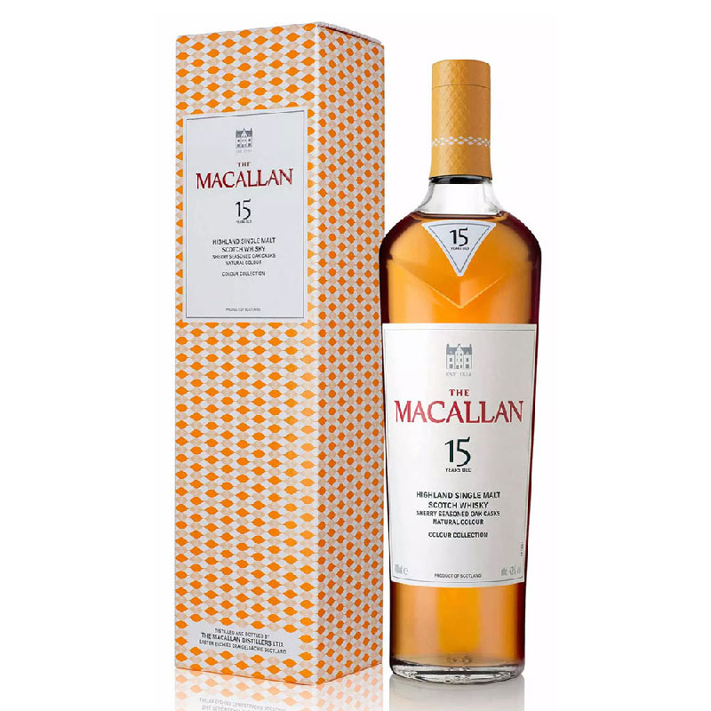 The macallan 15 years colour collection 700ml at mr. Chow malaysia