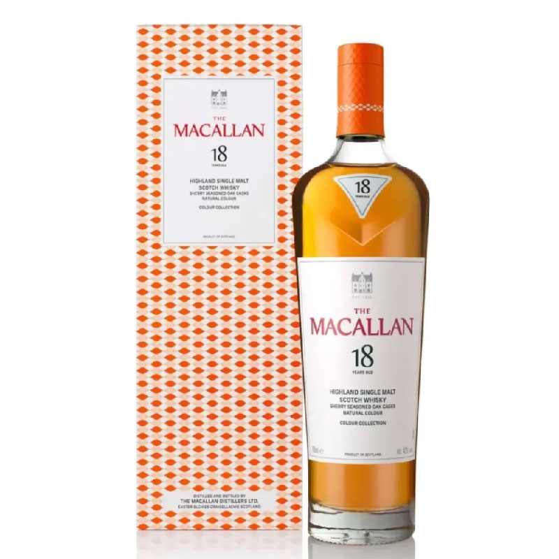 The macallan 18 years colour collection 700ml at mr. Chow malaysia