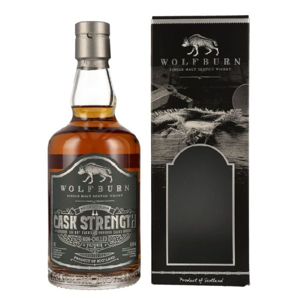 Wolfburn cask strength 2023 highland single malt [700ml]