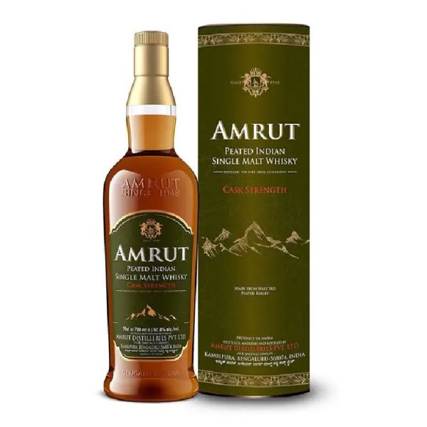 Amrut peated cask strength single malt [700ml]