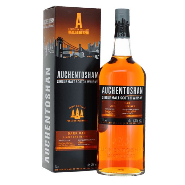 Auchentoshan dark oak lowland single malt [1000ml]