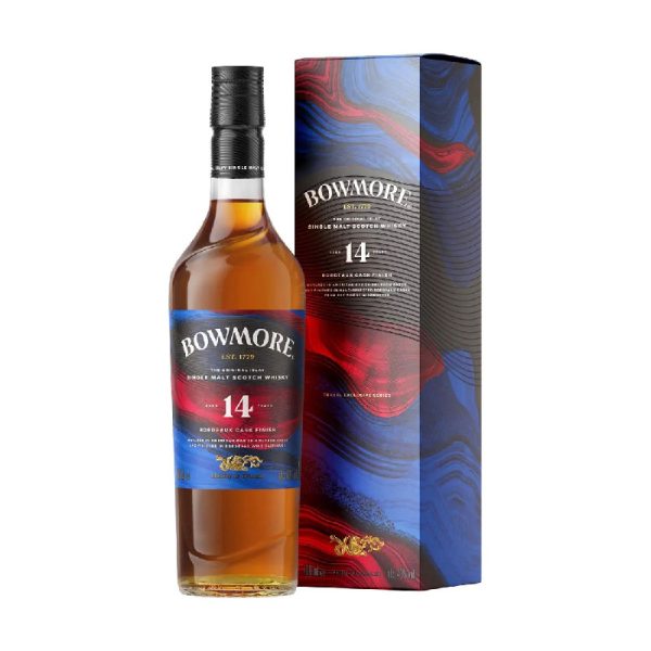 Bowmore 14 years bordeaux cask islay single malt scotch [700ml]