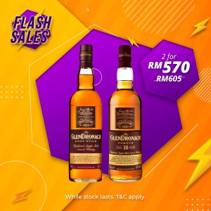 Flash Sale - GlenDronach Port Wood & Forgue 10 Years Highland Single Malt