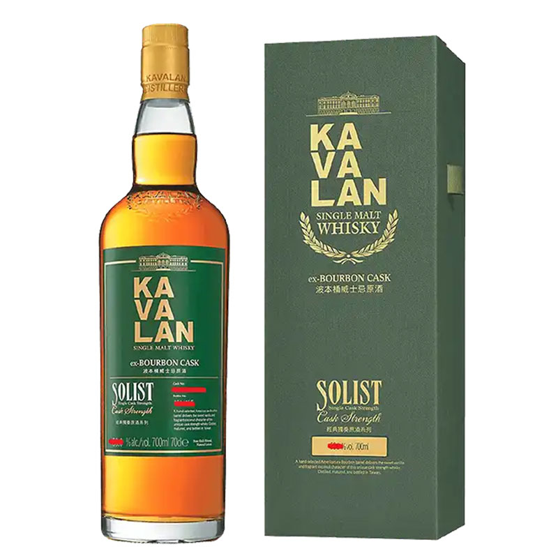 Kavalan solist ex-bourbon cask single malt at mr. Chow malaysia