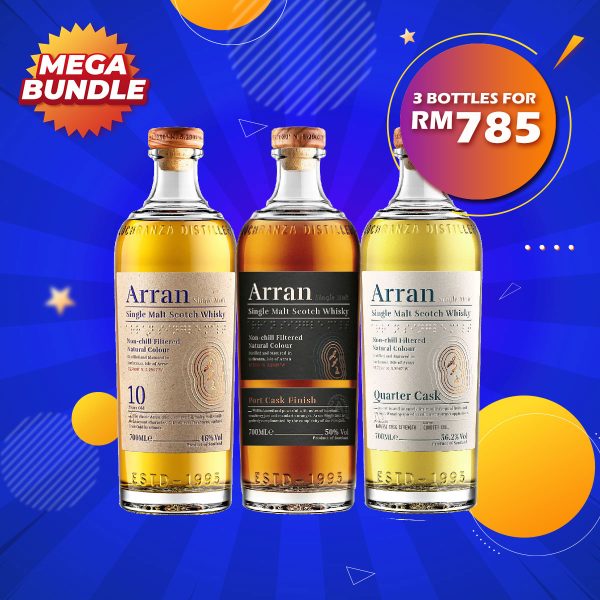 Mega big bundle – arran bundles no. 1 [700ml] x 3