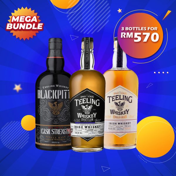 Mega big bundle - teeling bundles no. 1 [700ml] x 3