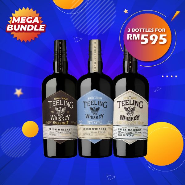 Mega big bundle - teeling bundles no. 2 [700ml] x 3