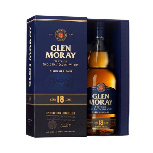 Glen moray 18 years speside single malt [700ml]
