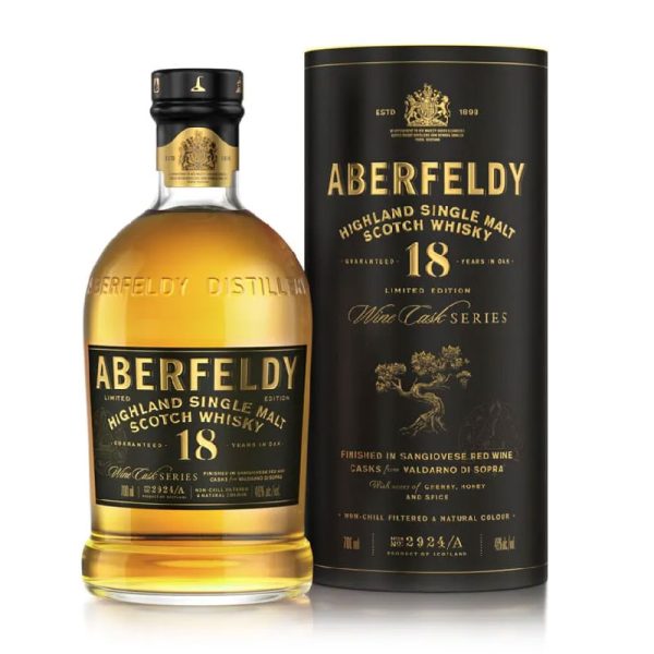 Aberfeldy 18 years sangiovese highland single malt [700ml]