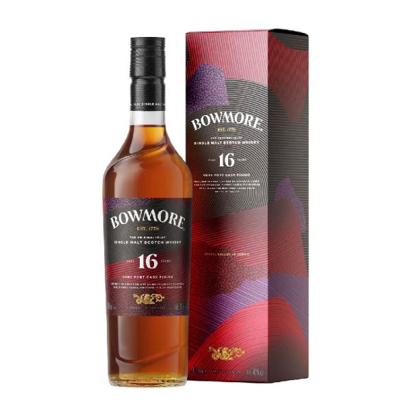 Bowmore 16 years ruby port cask islay single malt scotch [700ml]