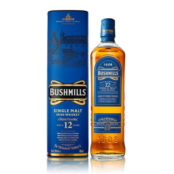 Bushmills 12 years single malt irish whisky [700ml]