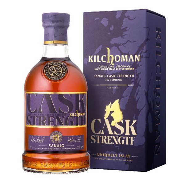 Kilchoman sanaig cask strength islay single malt [700ml]