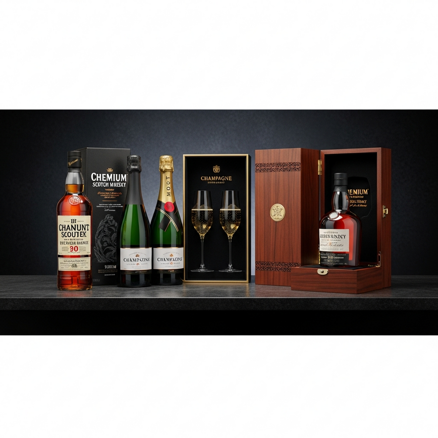 To showcase the different tiers of premium liquor gifts available for emergency delivery, from host gifts to luxury corporate presents.