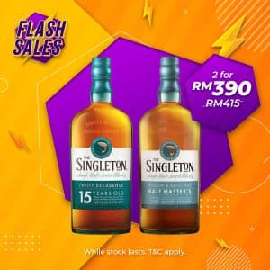 Flash Sale - Singleton Malt Master's & Dufftown 15 Years Speyside Single Malt [700ML]
