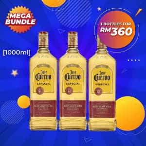 Mega Big Bundle - Jose Cuervo Especial Gold Tequila [1000ML] x 3