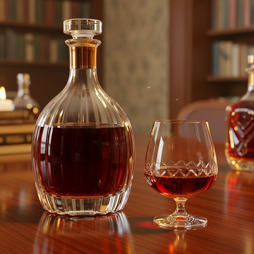 To illustrate the section on cognac as a sophisticated and culturally significant gift, particularly for elders and respected family members in malaysia.