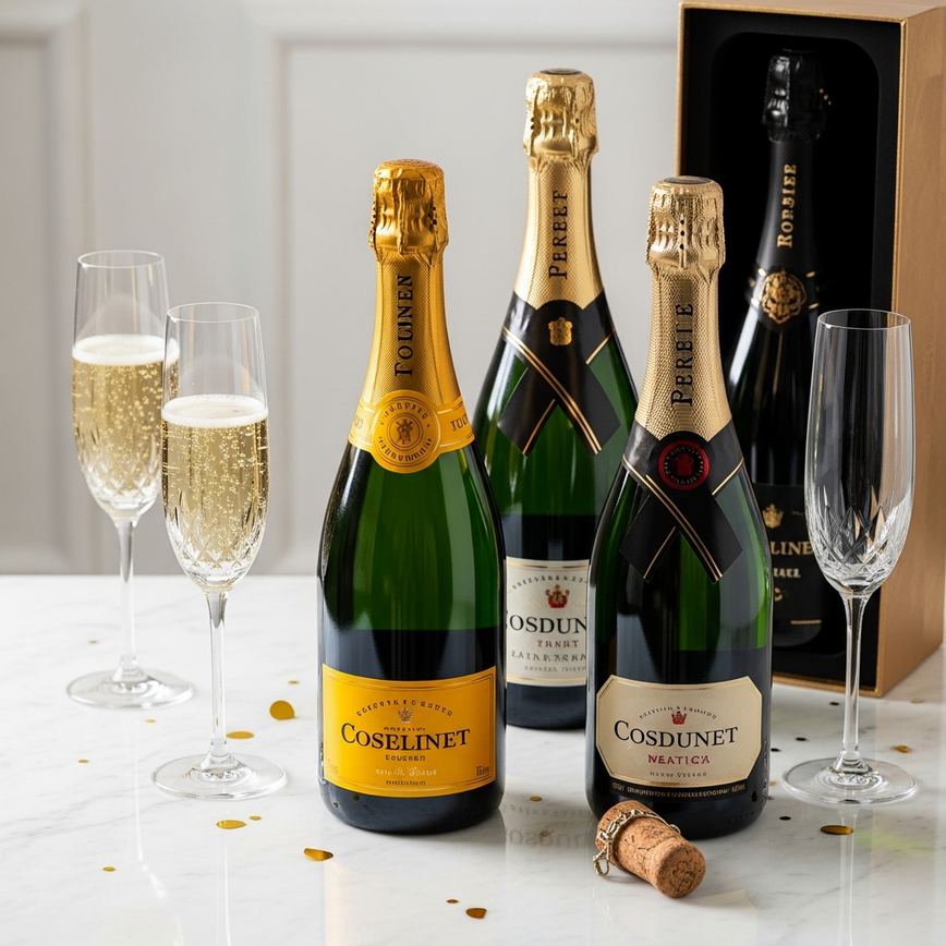 To illustrate the different tiers and celebratory nature of premium champagne as detailed in the 'champagne celebration pricing' section.