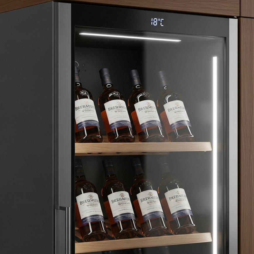 To visually demonstrate the ideal storage conditions for preserving the value of a whisky collection, especially in a warm climate like malaysia's.