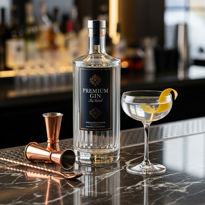 To showcase the modern trend of gin and cocktail culture growing in urban malaysia, as highlighted in the 'gin renaissance' section.