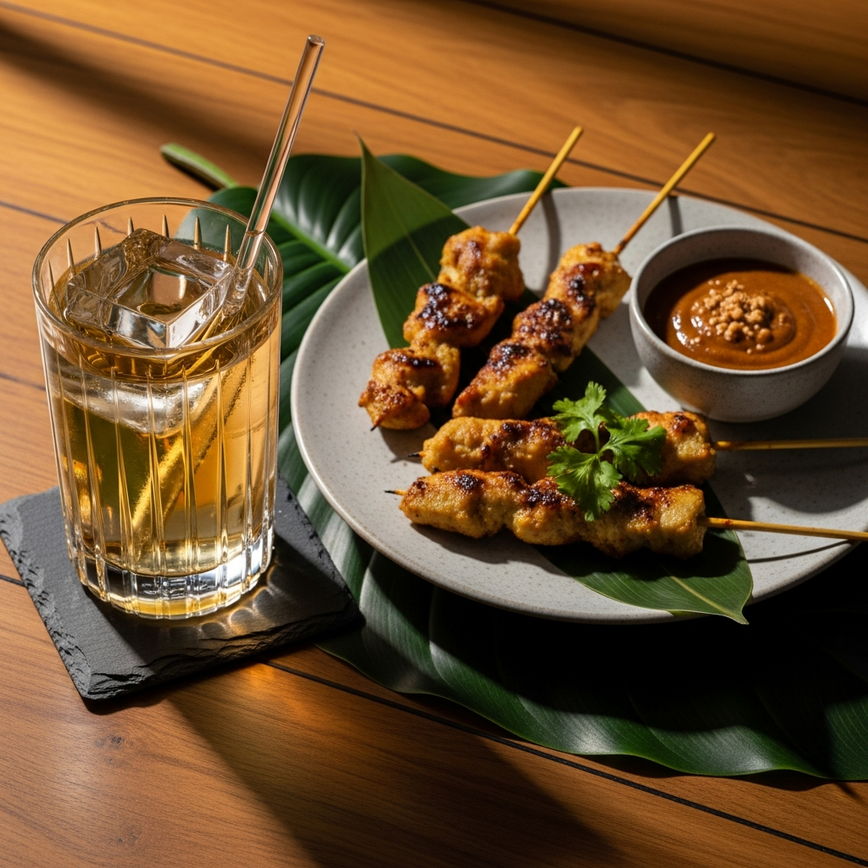 To showcase the concept of pairing japanese whisky with malaysian cuisine, adding a unique, local lifestyle element to the article.