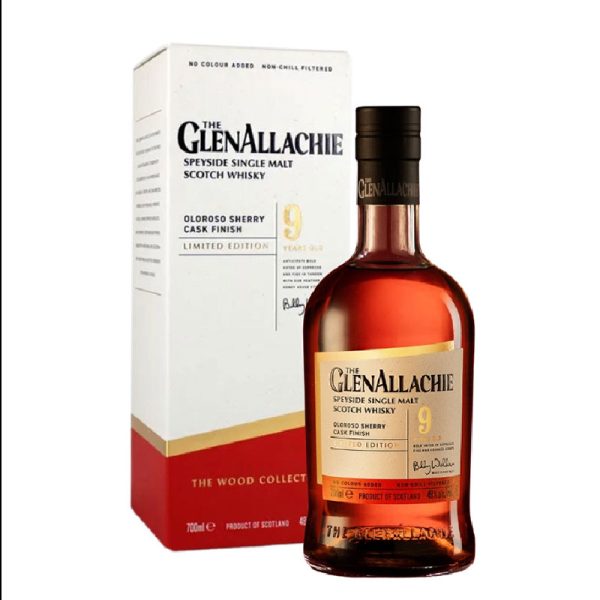Glenallachie 9 years oloroso sherry speyside single malt whisky [700ml]
