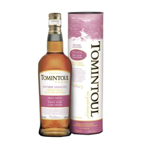 Tomintoul pinot noir cask finish speyside single malt [700ml]