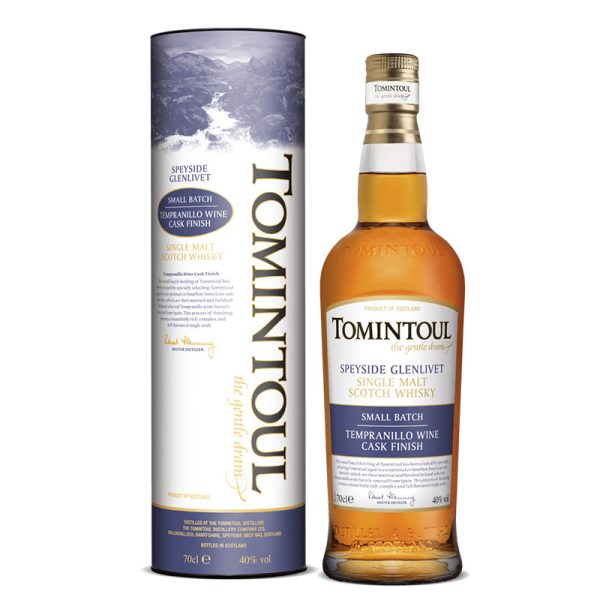 Tomintoul tempranillo cask finish speyside single malt [700ml]
