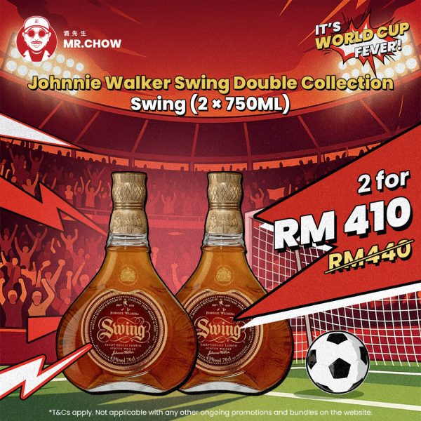 Johnnie walker swing double collection – swing (2 × 750ml)