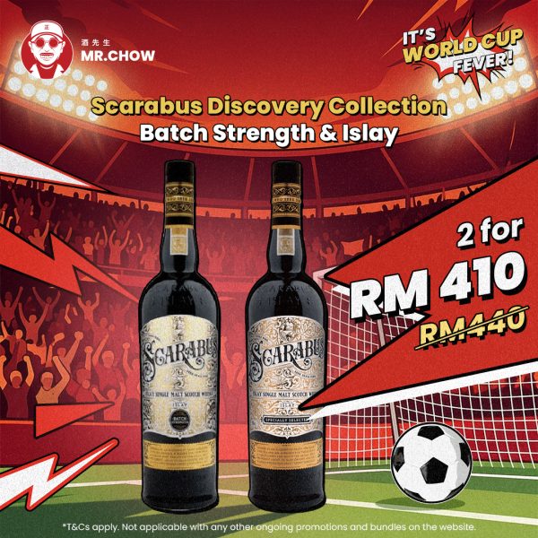 Scarabus discovery collection – batch strength & islay