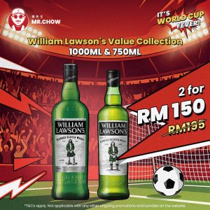 William Lawson's Value Collection – 1000ML & 750ML