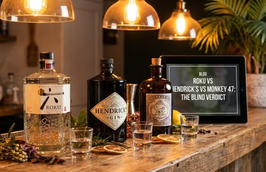 Roku vs Hendrick's vs Monkey 47: The Blind Verdict — hero image