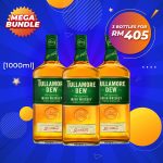 Mega Big Bundle - Tullamore Dew Original Triple Distilled Irish Whisky [1000ML] x 3