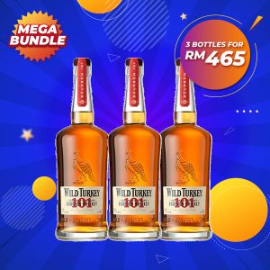 Mega Big Bundle - Wild Turkey 101 Proof Bourbon [1000ML] x 3